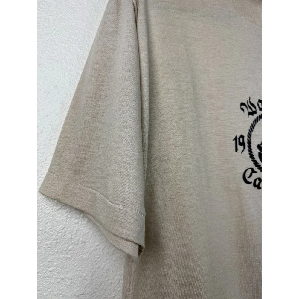 Vintage 1982 Boy Scouts Wood Badge Camp Omache WA T Shirt XL Single Stitch USA